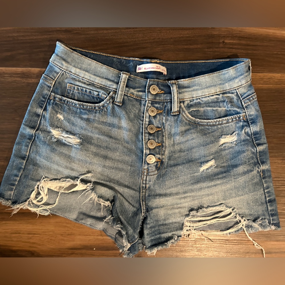 Relaxed mom short